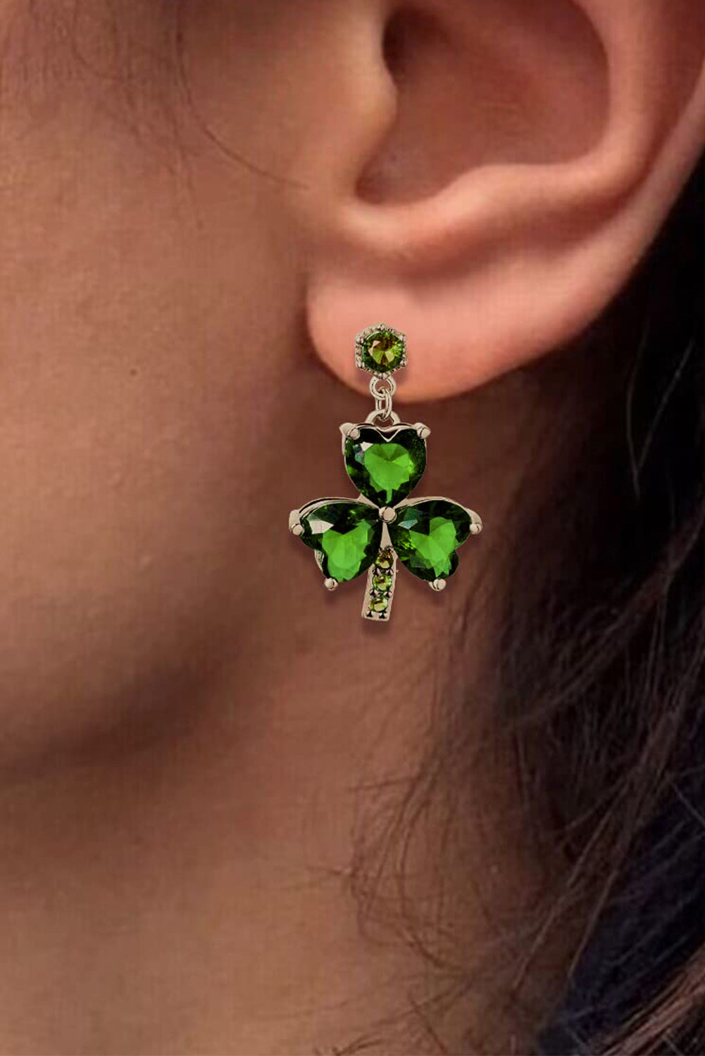 St. Patty's earring