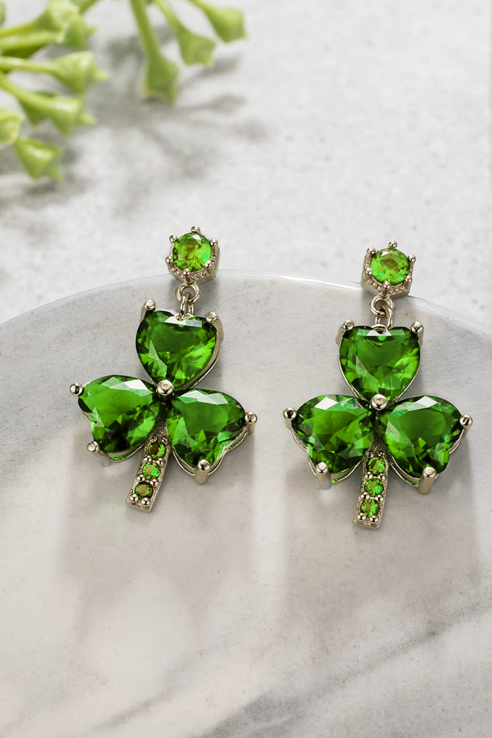 St. Patty's earring