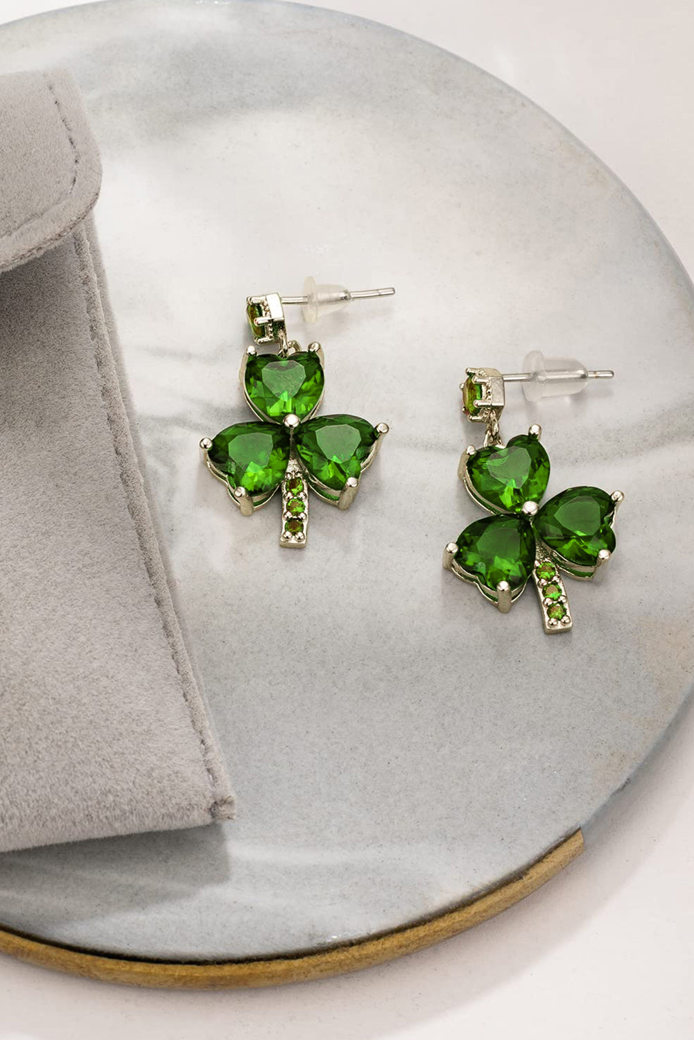 St. Patty's earring