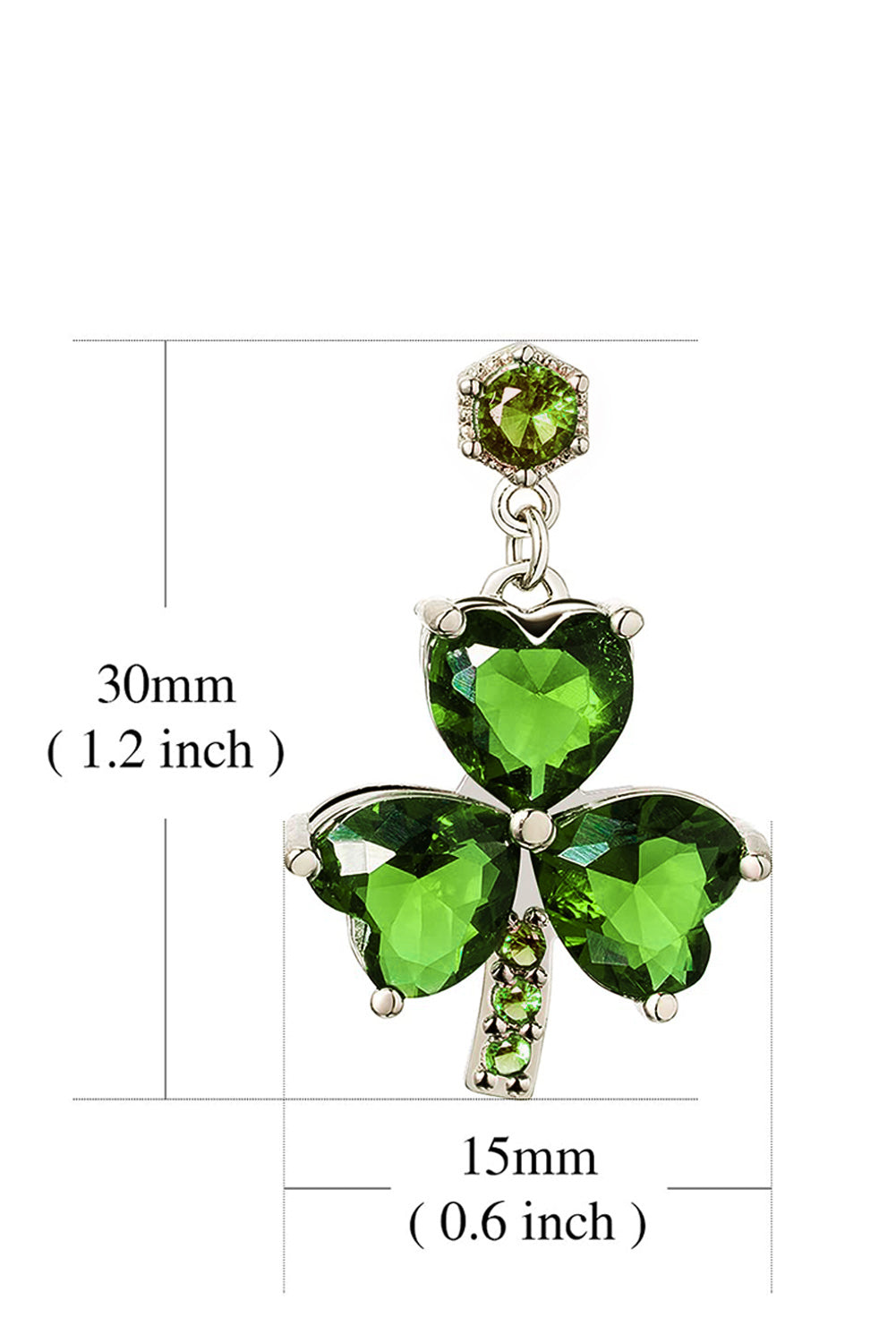 St. Patty's earring