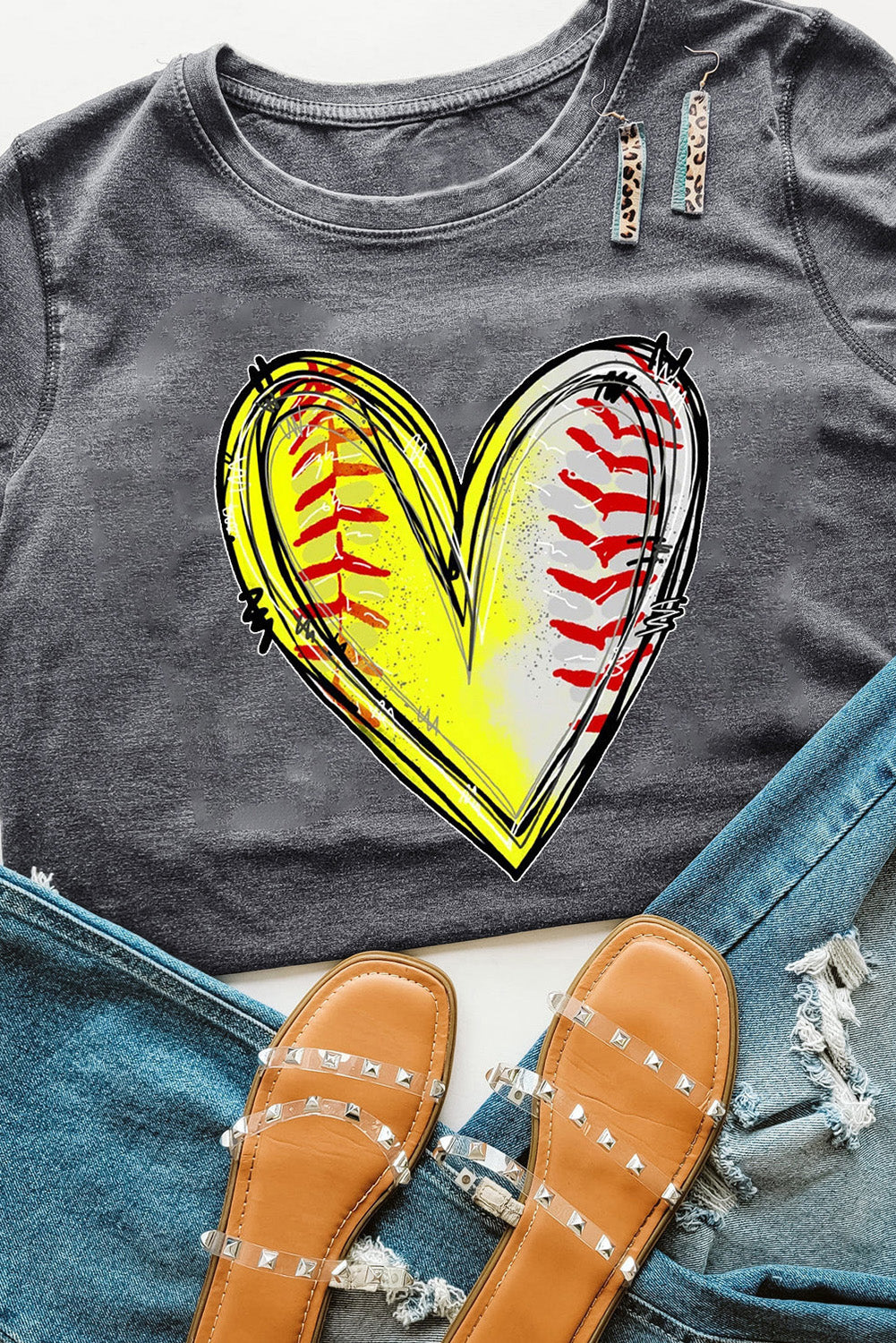 Short sleeve softball, baseball T-Shirt