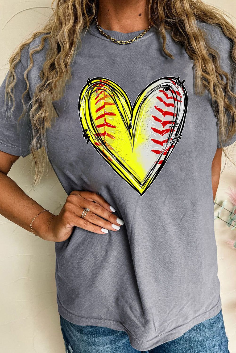 Short sleeve softball, baseball T-Shirt